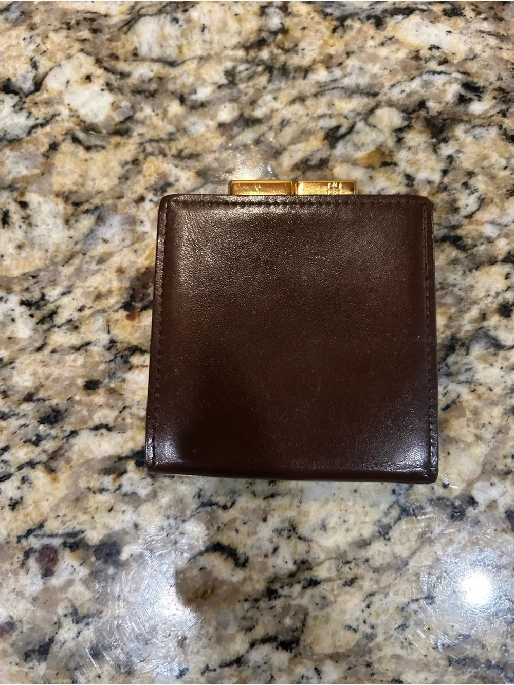 Givenchy Brown Compact Wallet